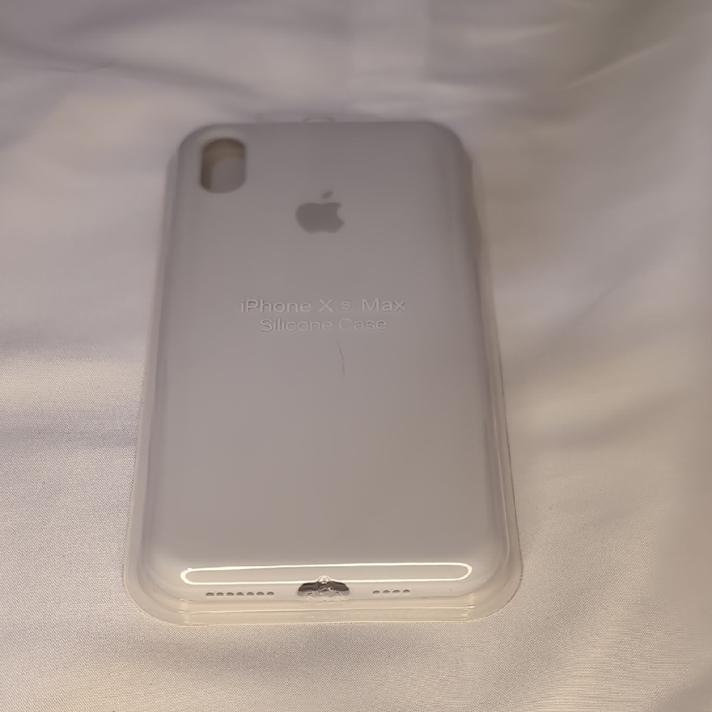Apple iPhone XS Max Silicone Case - Cream